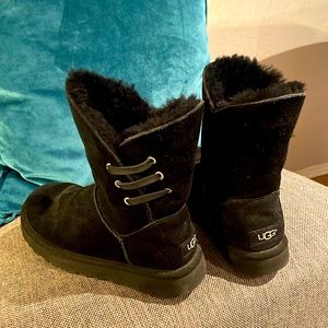 Never worn authentic UGG black boots